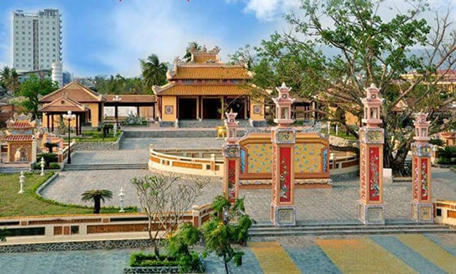 Đền thờ Thoại Ngọc Hầu (Nguyễn Văn Thoại) tại phường An Hải Tây, quận Sơn Trà. (Ảnh tư liệu)