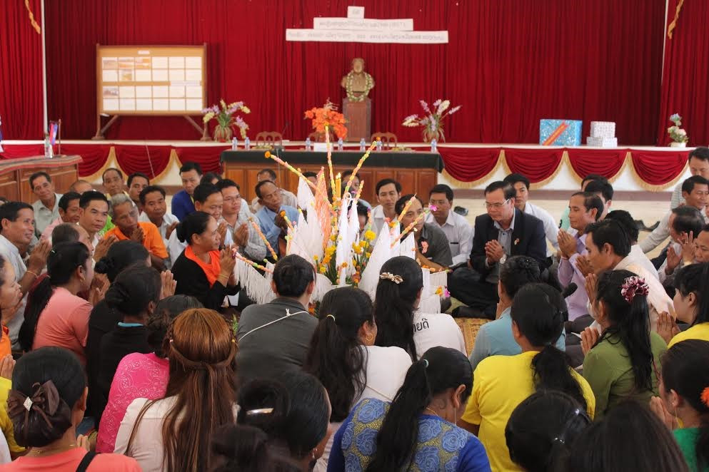 Quang Nam delegation takes part in the rituals of Lao traditional New Year