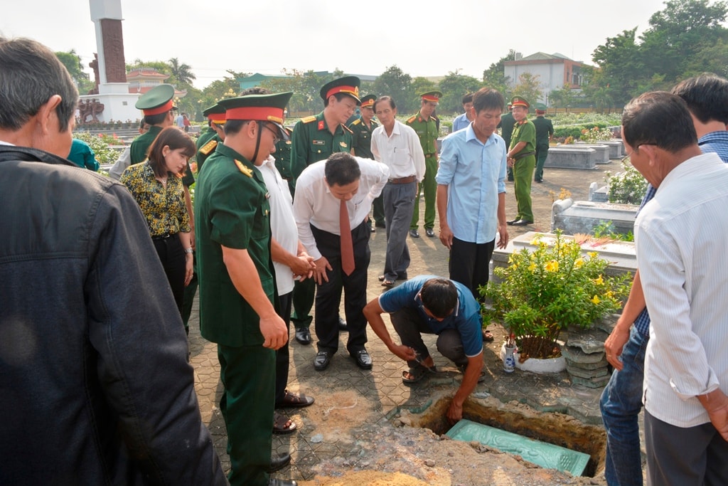 Liệt sỹ Phạm Ngọc Lễ nhập ngũ năm 1966, hy sinh ở Ninh Bình vào năm 1970. Nguyên quán của liệt sỹ Lễ hiện ở phường Hòa Thuận, thành phố Tam Kỳ. Ảnh: XUÂN THỌ