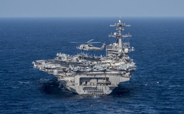 Tàu sân bay USS Carl Vinson của Mỹ. (Ảnh: US Navy)