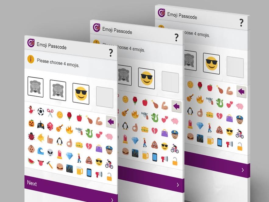 Ảnh: Emoji Passcodes/npr.org