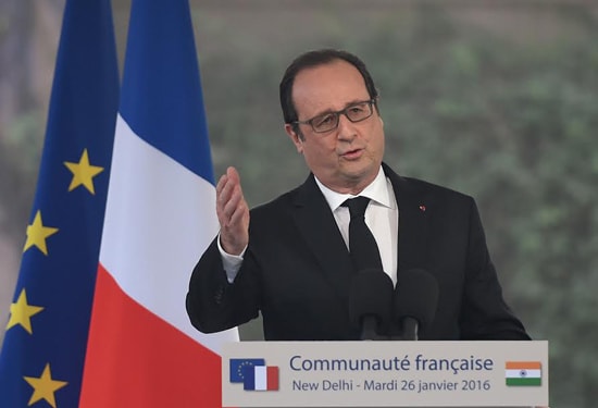 Tổng thống Pháp François Hollande sẽ chính thức kết thúc nhiệm kỳ vào ngày 14.5.2017. Ảnh: GettyImage