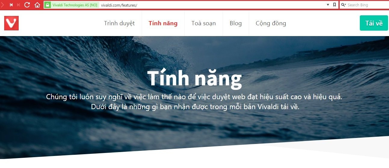 Ảnh: ghi lại bằng chính công cụ capture của Vivaldi