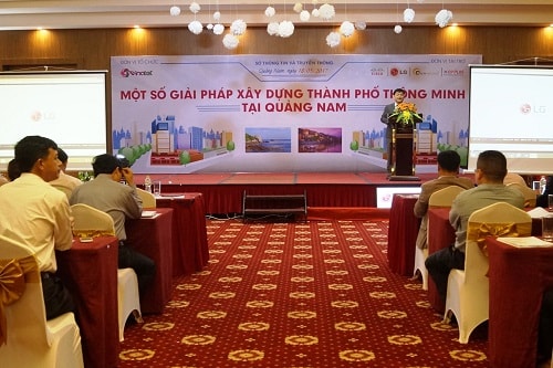 Hội thảo nhằm hướng đến xây dựng những giải pháp tối ưu trong phát triển thành phố thông minh tại Quảng Nam.