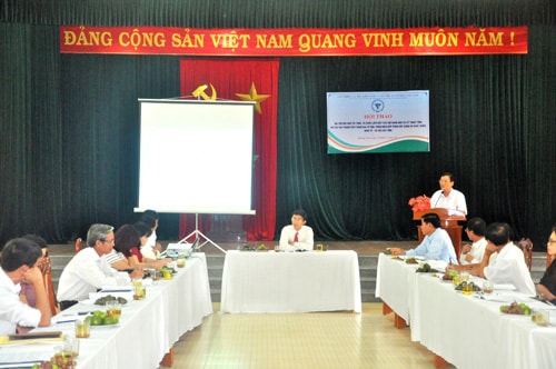 Quang cảnh hội thảo. Ảnh: X.PHÚ