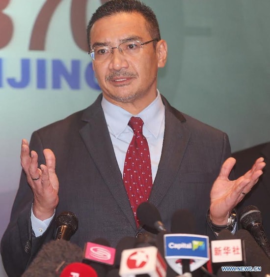 Bộ trưởng Quốc phòng Malaysia, Hishammuddin Hussein. Ảnh: Xinhua.net