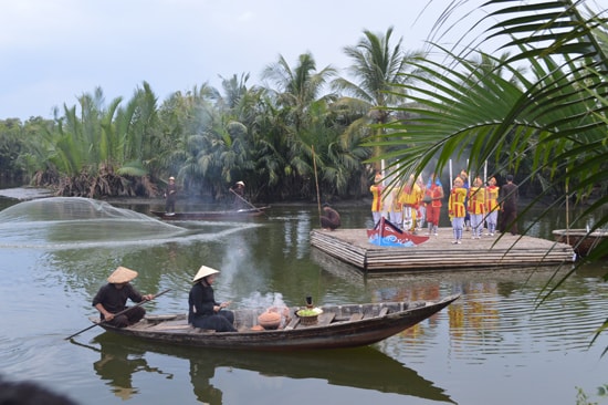 Thông qua festival di sản sẽ quảng bá các giá trị văn hóa, du lịch, điểm đến Quảng Nam với du khách và nhà đầu tư, hướng đến thúc đẩy du lịch Quảng Nam phát triển.Ảnh: VĨNH LỘC