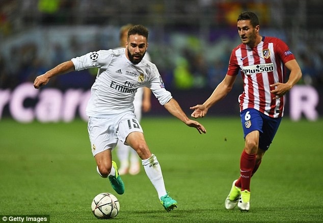 Hậu vệ Dani Carvajal (Real Madrid)