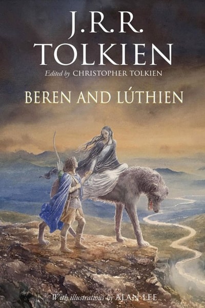 Bìa cuốn sách Beren and Lúthien.