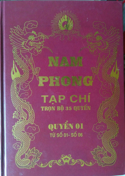 Bìa cuốn Nam Phong tạp chí.