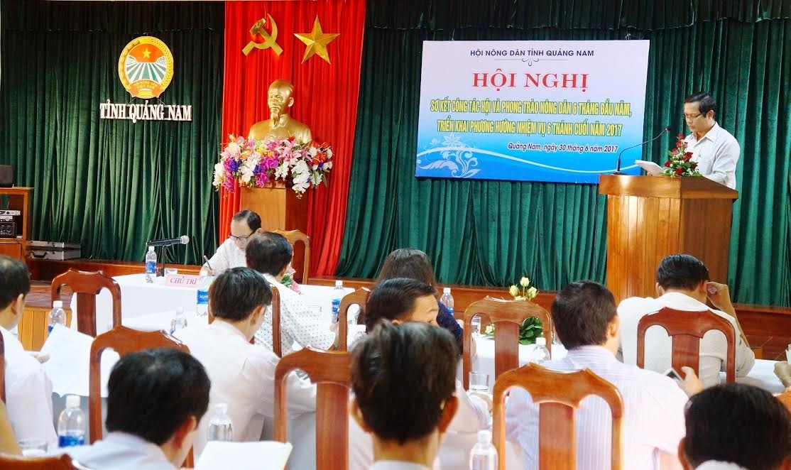 Quang cảnh hội nghị diễn ra chiều qua 30.6.