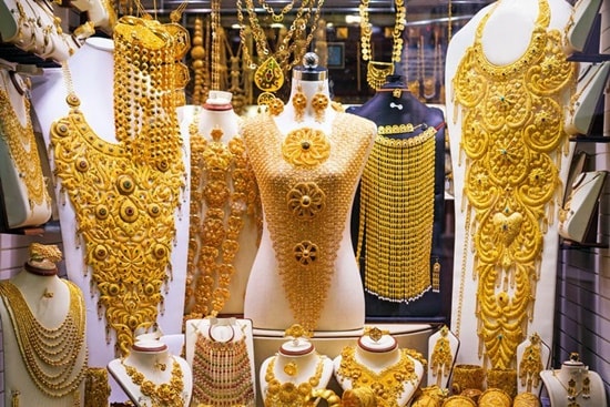 Chợ vàng Gold Souk, điểm đến hấp dãn của nhiều du khách