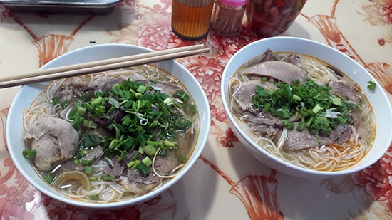 Bún bà Diệu.