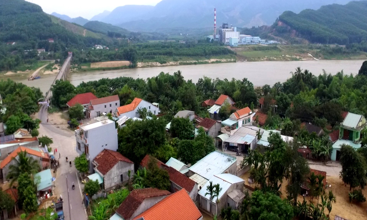 Trong thời gian tới, huyện Nông Sơn phấn đấu đưa đô thị Trung Phước lên thành thị trấn của huyện. Ảnh: VINH THÔNG