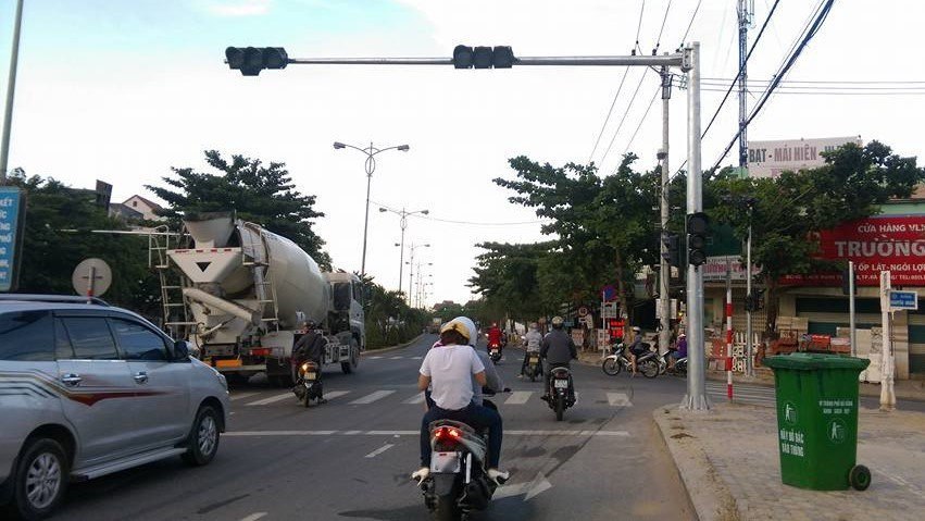 Đường Cách Mạng Tháng 8 (Đà Nẵng) vẫn là tuyến đường phát hiện vi phạm giao thông nhiều nhất trên địa bàn thành phố qua hệ thống camera. Ảnh: Q.T