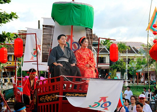  Reappearance of the wedding of Princess Ngoc Hoa and Japanese merchant Araki Sotaro.  