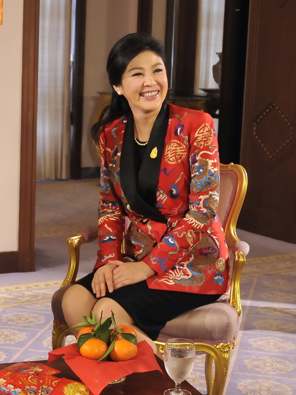 Cựu Thủ tướng xinh đẹp của Thái Lan Yingluck. Ảnh: wordpress