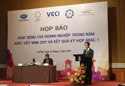 Press conference on the APEC Vietnam Year 2017 (http://vccinews.com)