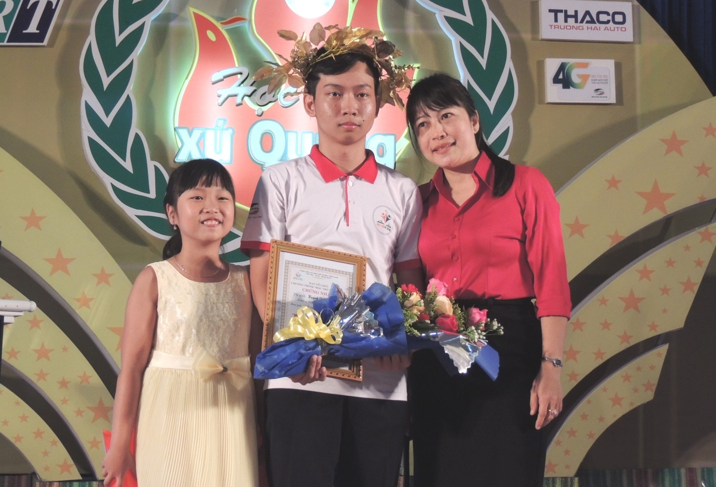 Thí sinh Huỳnh Quang Vinh nhất cuộc thi chung kết quý II.