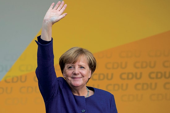 Thủ tướng Đức Angela Merkel. Ảnh: AFP