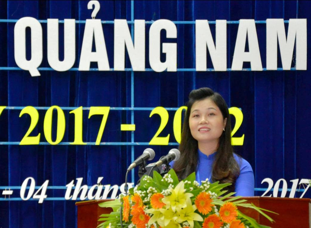 Đồng chí Phạm Thị Thanh tái đắc cử chức danh Bí thư Tỉnh đoàn. Ảnh: VINH ANH
