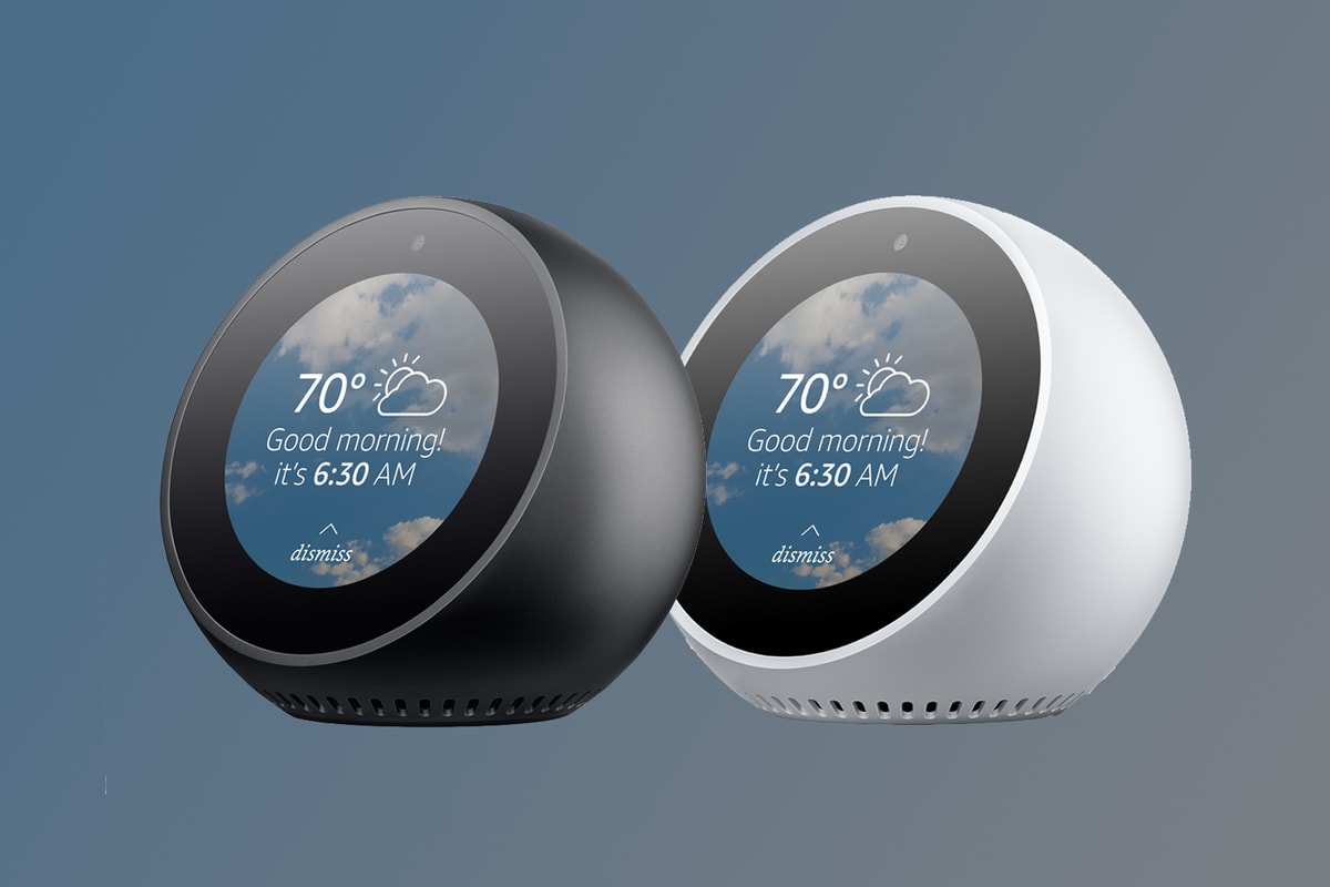 Đồng hồ báo thức thông minh Echo Spot