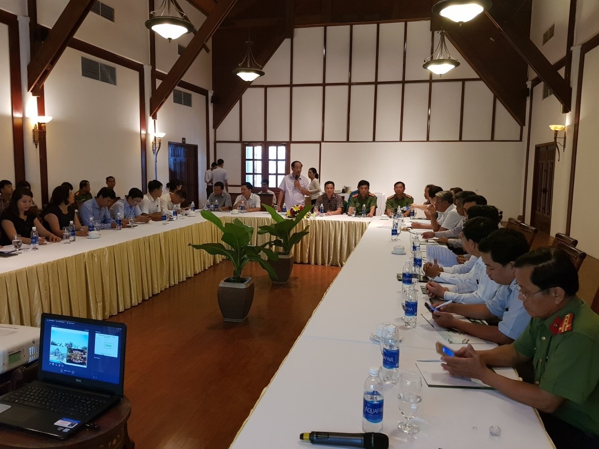 Mr. Thu at the meeting on the preparation of APEC 2017 