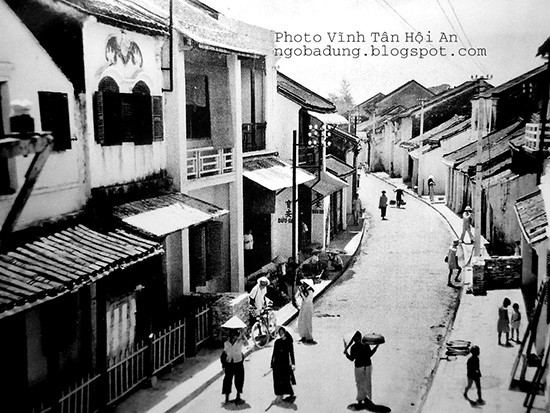 Hội An xưa qua ảnh của Vĩnh Tân. Nguồn: Internet