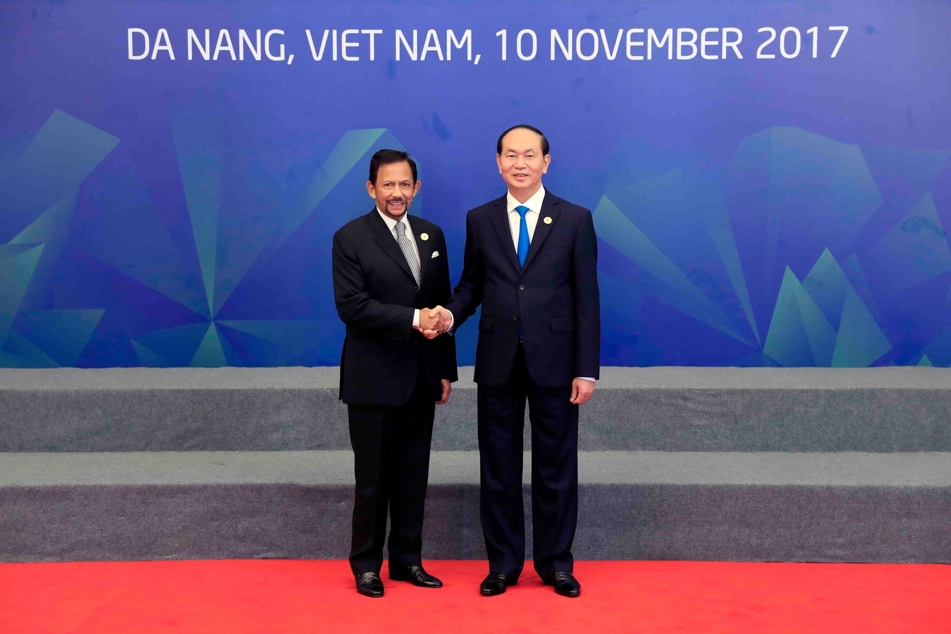 Chủ tịch nước Trần Đại Quang đón Quốc vương Brunei Darussalam, Haji Hassanal Bolkiah