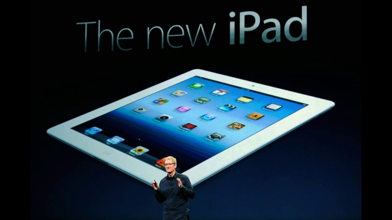 Minh hoạ cho dòng iPad mới