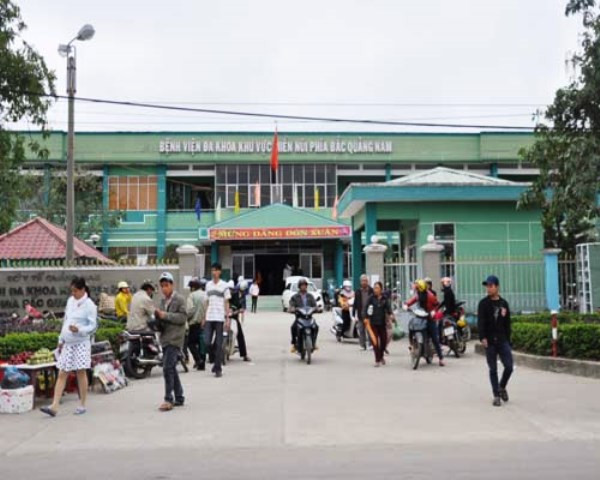 Bệnh viện đa khoa khu vực miền núi phía Bắc Quảng Nam. Ảnh minh họa