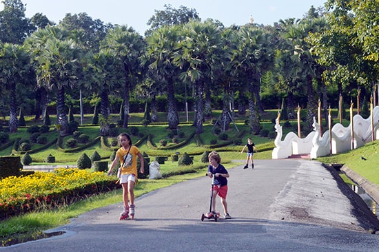 Các điểm tham quan của Chiang Mai đều đẹp và ấn tượng với khách.