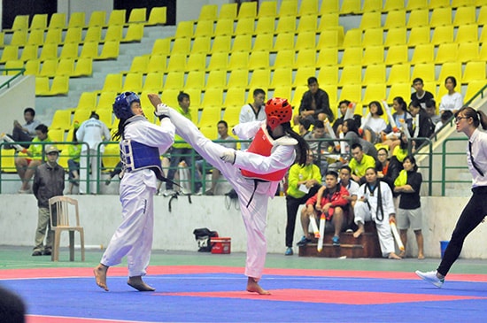  Giải Taekwondo năm 2017 được đánh giá có chất lượng chuyên môn cao.Ảnh: ANH SẮC