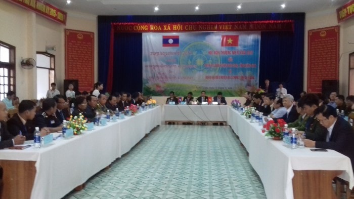 Scene of the conference (namgiangrt.vn)