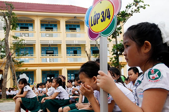 Kể cả ở bậc học tiểu học, vẫn còn tình trạng dạy thêm học thêm ở một số đơn vị.  (Ảnh minh họa) Ảnh: THÀNH CÔNG