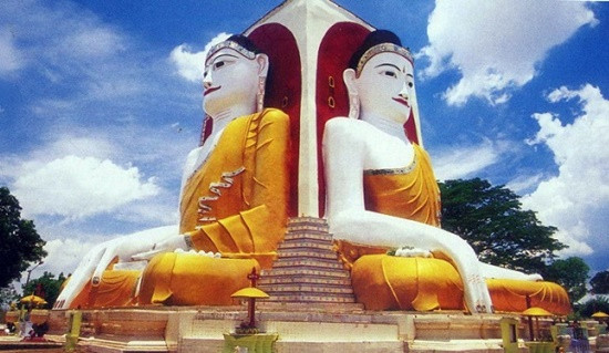 Tượng Phật 4 mắt tại Myanmar