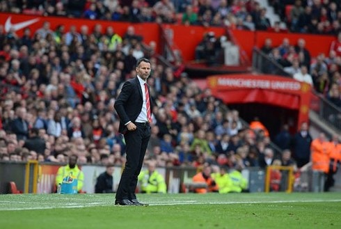 Ryan Giggs từng làm HLV tạm quyền của MU cách đây 4 năm. (Ảnh: Mirror)