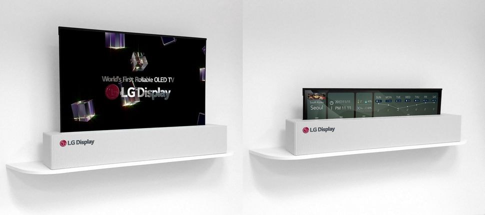 LG OLED TV cuộn tròn