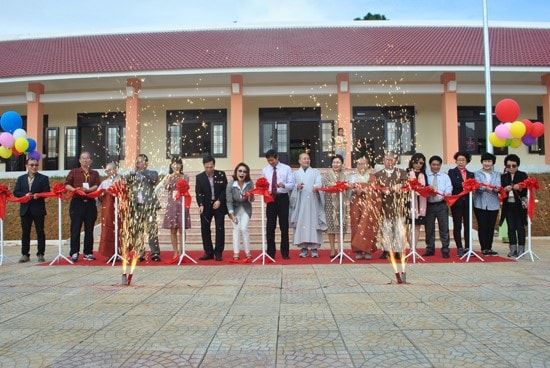 Opening ceremony of the school