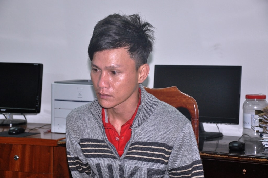Đối tượng Nguyễn Hồng Quyết đã bị bắt. Ảnh: X.M