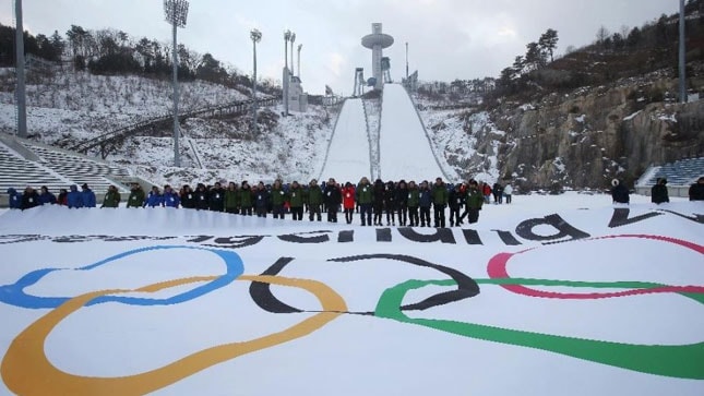 Thế vận hội mùa đông Pyeongchang được khai mạc vào hôm nay (9-2) và kéo dài đến 25-2. Ảnh: AP