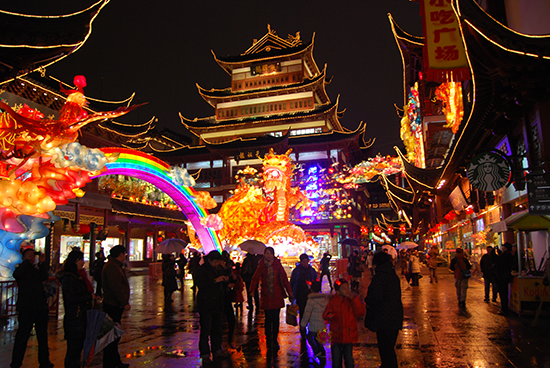 Lễ lội lồng đèn sẽ được tổ chức vào ngày rằm tháng Giêng tại một số nước châu Á. Ảnh: shanghaiist