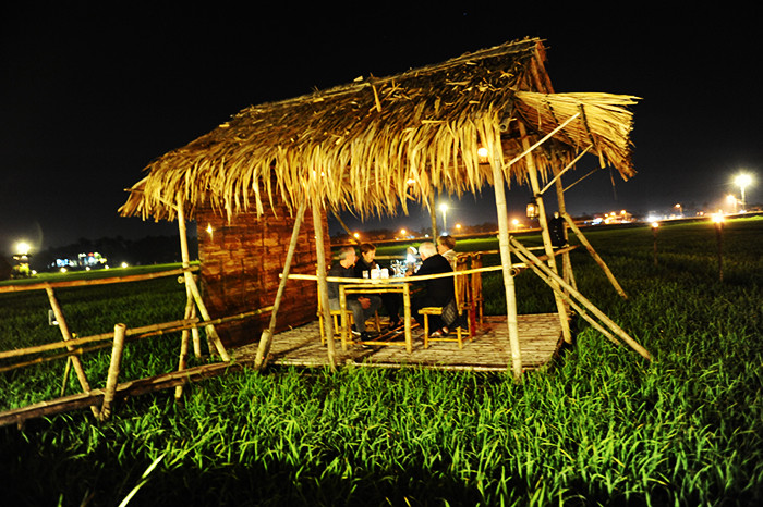 The Field Hoi An restaurant attractive to tourists.