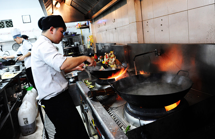 Making food at Tet