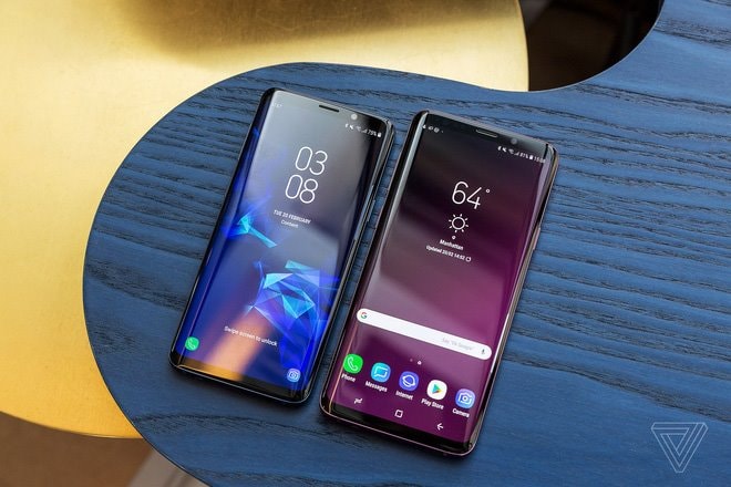 Bộ đôi Galaxy S9 và S9+. Ảnh: Internet