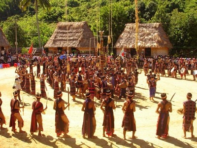 An art dance at the event