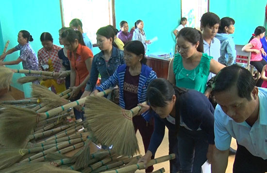 Chú trọng đào tạo nghề góp phần giảm tỷ lệ hộ nghèo ở Nông Sơn.