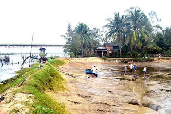 Người nuôi tôm cần bảo vệ môi trường, không xả thải trực tiếp ra bên ngoài.