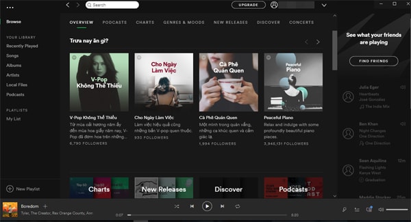 Spotify được kỳ vọng sẽ làm thay đổi thói quen nghe nhạc miễn phí của nhiều người Việt.