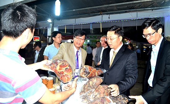 Quang Nam Spring Fair 2018 where local products were honoured.